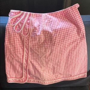 Lilly Pulitzer Pink & White Skirt Size 0